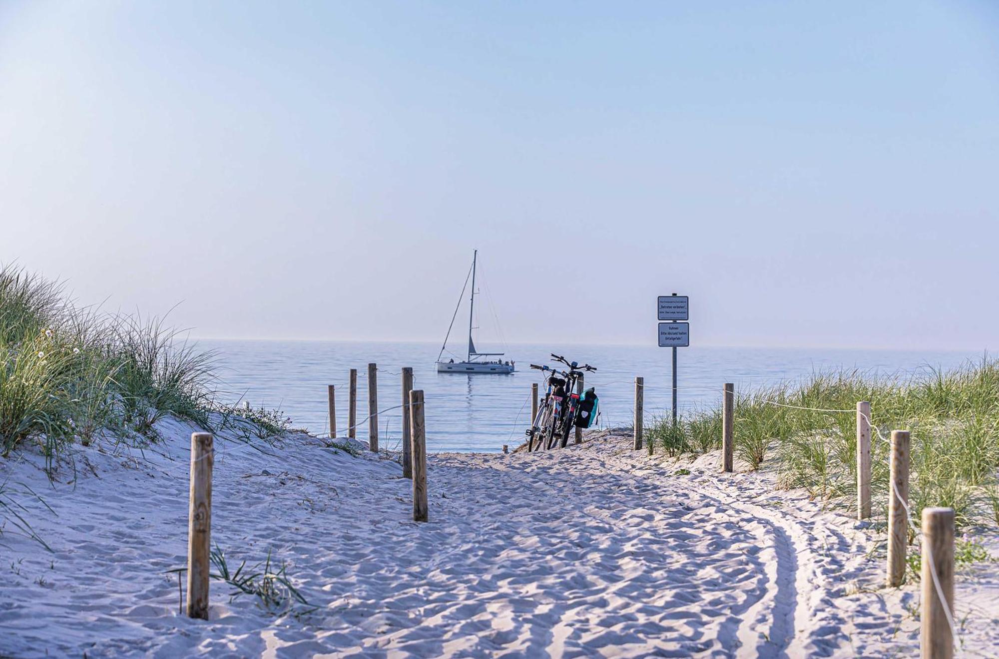 Meerblick Mit Kamin Am Saaler Bodden Wustrow  Exterior photo